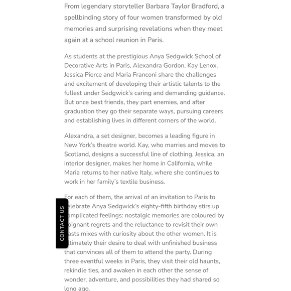 Barbara Taylor Bradford: Three Weeks in Paris (Paperback) - Picture 4 of 5